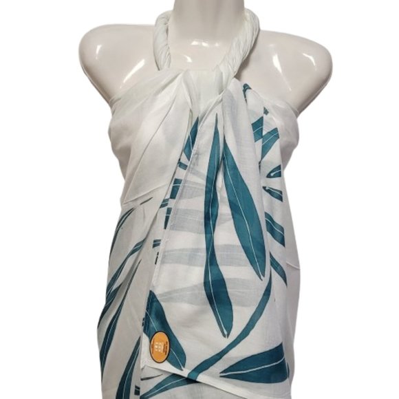 Cover-Ups Swimsuit Cover Ups, Beachwear Wraps, Halter or Strapless Wrap Dress - Picture 4 of 6
